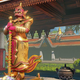 Street Fighter V's new "Thailand Temple Hideout" stage. Screenshot: Capcom